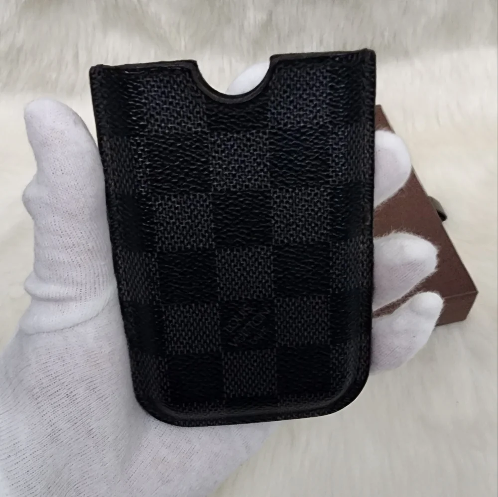 Authentic LV Graphite Phone/ Card Case